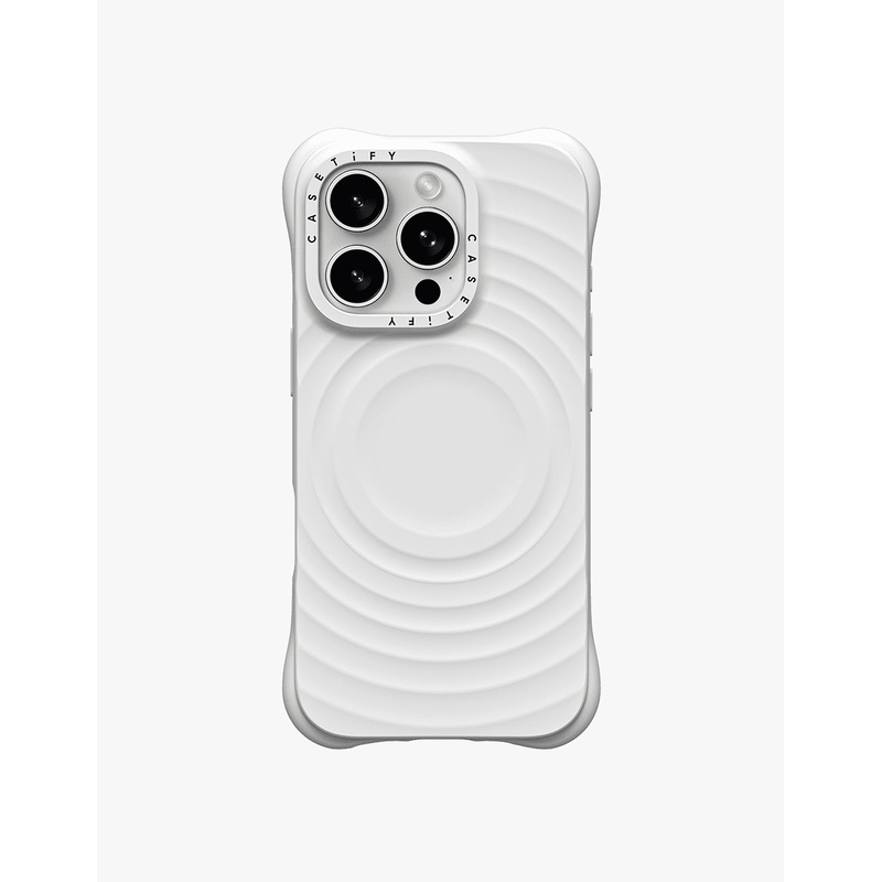 Iphone 16 Pro Ripple Case – White